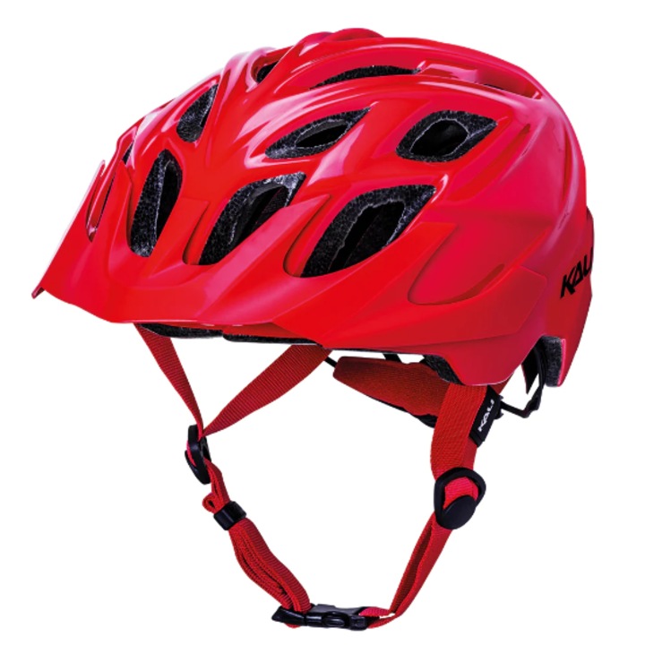 Review Kali Protectives Casca Bicicleta Chakra Solid Red